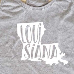 Louisiana State Tank Top